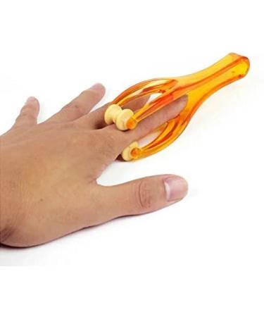 Finger Roller Massager Set with Acupressure Rings for Hand Blood Circulation - Stress Relief Handheld Massage Tools - Buy Online on GoSupps.com