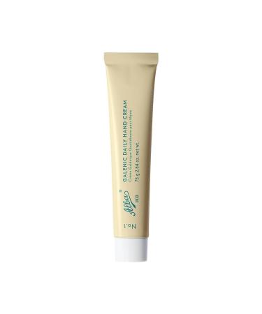 Alba1913 Galenic Daily Hand Cream - Dry Skin Nail Moisturizing for Women & Men Daily Care with Shea Butter Natural Almond & Coconut Oils - 75g