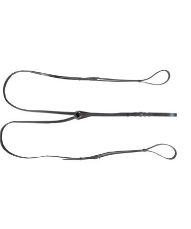 HKM triangle reins with stainless steel fittings black L