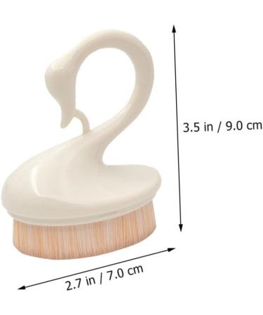 POPETPOP Makeup Powder Brush 1pc Makeup Brush Cream Applicator Face Loose Beauty Supply Beauty Tool Blending Liquid Powder Brush Foundation Brush Artificial Fiber Products White Miss - Buy Online on GoSupps.com