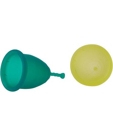 Rainbowcup Menstrual Cups - Soft Medical Silicone Colorful Size 2 Made in Italy - 2 Pack | Eco-Friendly & Comfortable - Buy Online on GoSupps.com