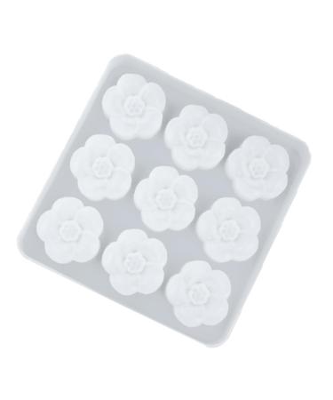 NUOBESTY 9 Silicone Molds Resin Epoxy Resin Tray Crafts Mold Silicone Epoxy Molds Epoxy Resin Pendant To Bake