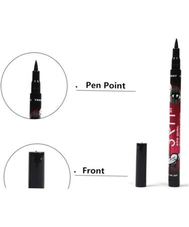 DOITOOL Black Makeup Waterproof Cosmetics Liquid Eyeliner 1 count (Pack of 1) As Shown - Buy Online on GoSupps.com