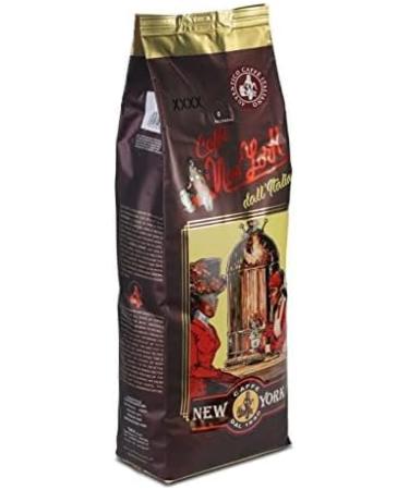 New York Coffee - Coffee beans intense but smooth taste XXXX arabica and robust blend to grind gift idea Italian espresso coffee high quality since 1930-1 kg beans - Buy Online on GoSupps.com
