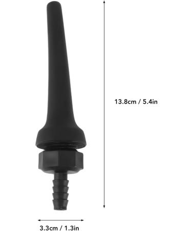 Honio Travel Enema Adapter - Silicone Shower Irrigation Plug for Deep Cleaning | International Shipping Available - Buy Online on GoSupps.com