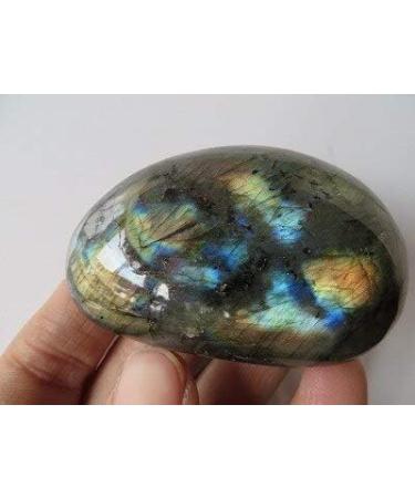 A Rare Natural Flash Labradorite Crystal Gem Stone Original Reiki 82g + ningxiao - Buy Online on GoSupps.com