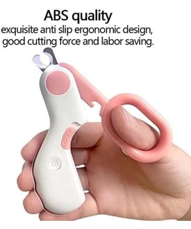 NW Dog Nail Trimmers for Small Animals Cat Nail Clippers with LED Light Best Cat Claw Care Kit for Home Grooming -Professional Grooming Tool for Tiny Dog Cat Rabbit Bird Puppy Kitten (pink) - Buy Online on GoSupps.com