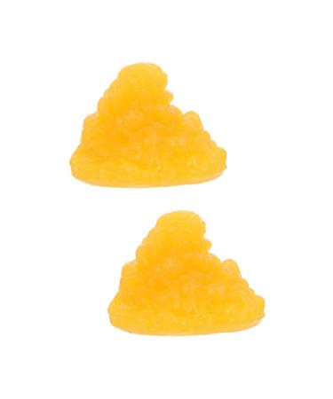 OUNONA 2pcs Fat Model Fat 1lb Human Body 1-Pound Fat Replica Body Fat Display TPE Sports Base Fitness