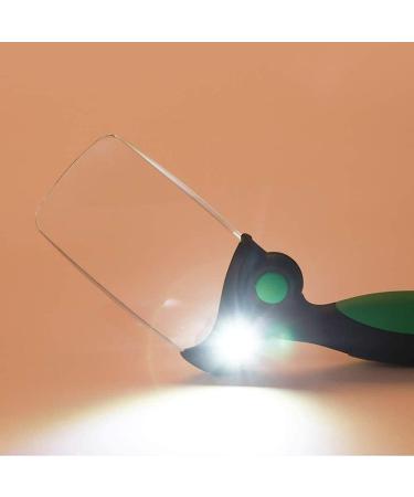 Magnifying Glass with Light 10X 20X Magnification Lightweight Handheld Magnifying Glass for Reading Hobbies Magnifier Comfortable Anniversary - Buy Online on GoSupps.com