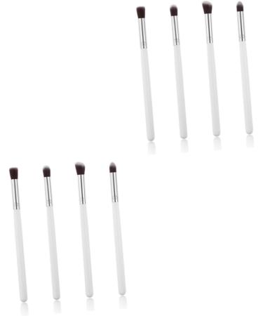 Baluue 8 Pcs Eye Make-up Brush Kit Eye Kits Concealer Brush Makeup Medium Eyeshadow Brush Blush Brush White - Buy Online on GoSupps.com