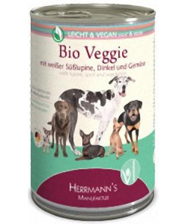 Herrmann's Bio Veggie Dog Food 4 x 400g