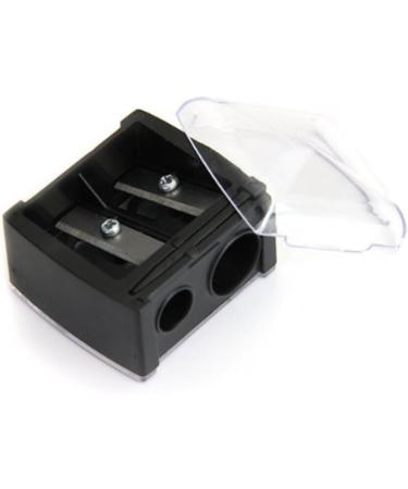 Pencil Sharpener Precision Cosmetic Pencil Sharpener for Eyebrow Eyeliner 2 Holes - Buy Online on GoSupps.com