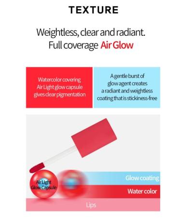 Buy HOLIKA HOLIKA Heart Crush Glow Tint Air (Hong) Best International Shipping | Shop Now - Buy Online on GoSupps.com