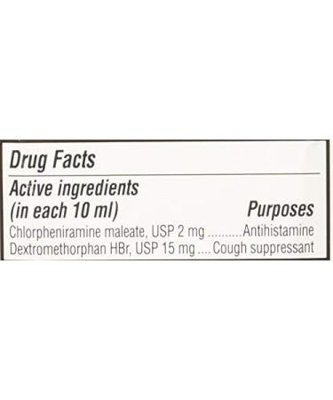 Children's Robitussin Long-Acting Cough Suppressant - Alcohol-Free Fruit Punch 4 fl. oz - 8-Hour Relief for Ages 4 - Buy Online on GoSupps.com