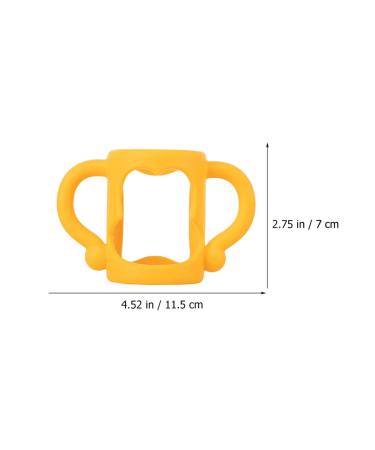 Subsofan 4-Piece Silicone Baby Bottle Covers & Suction Handles - Perfect for Newborns - Buy Online on GoSupps.com