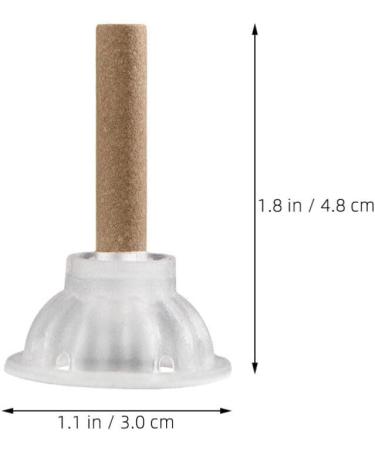 IPETBOOM Moxibustion Sticks & Basis - 50 Sets Mini Handmade Acupuncture Moxa Sticks for Body Therapy - Buy Online on GoSupps.com