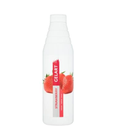 Gelart Strawberry Dessert Topping Sauce 1000g x 6 Strawberry Topping Sauce 6