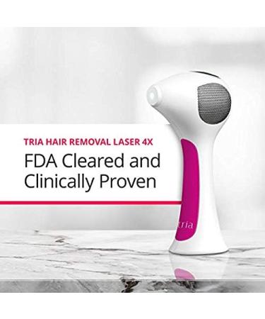 Tria Beauty 4X Permanent Hair Removal Laser | Home Salon IPL for Body and Face in Fuchsia - Buy Online on GoSupps.com