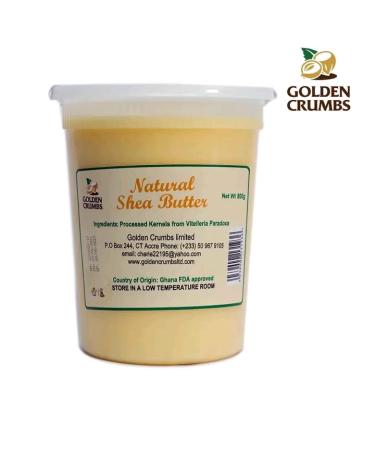 100% Pure African Shea Butter - Natural Raw Shea Butter for Skin (800g) - Moisturizing & Nourishing - Buy Online on GoSupps.com
