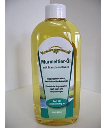 Marmot oil with rubbing alcohol 250ml - Direct from the manufacturer by Das Gute aus dem Inntal