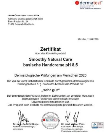  ABACUS ABACUS Smoothy Natural Care 4528 Hand Cream with Shea Butter Avocado Oil Jojoba Oil Orange Oil Argan Oil 300 ml - Buy Online on GoSupps.com