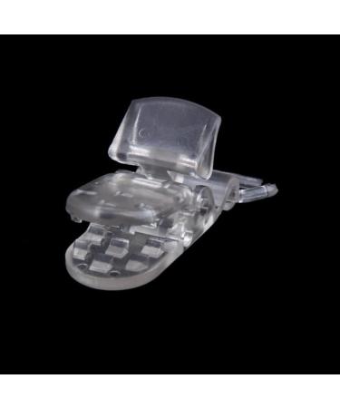 Banziaju Clear Plastic Clip Schnuller Holder | 10PCs Dummy Clips for Crafting Supplies & Tools | Durable Badge Clips for Long-lasting Use - Buy Online on GoSupps.com