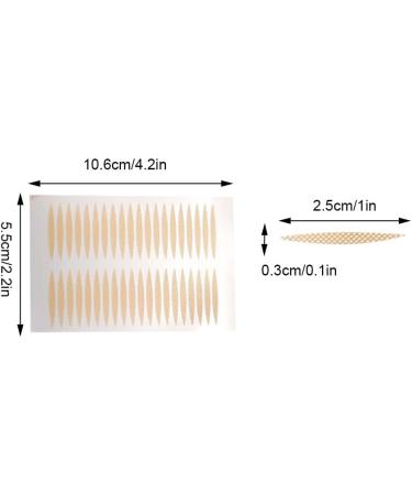 siduytin Single Use Natural Double Eyelid Sticker Set Portable Lifting Strip Kit Waterproof Self-adhesive Tape Makeup Tool 600 Pieces - Buy Online on GoSupps.com