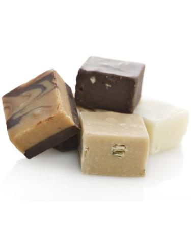Milkylicious Old Fashioned Handmade Smooth Creamy Fudge - English Milk Chocolate Toffee Crunch (1/4 Pound) | Kettle Cooked & Individually Wrapped in USA in Small Batches for a Rich Delicious Taste