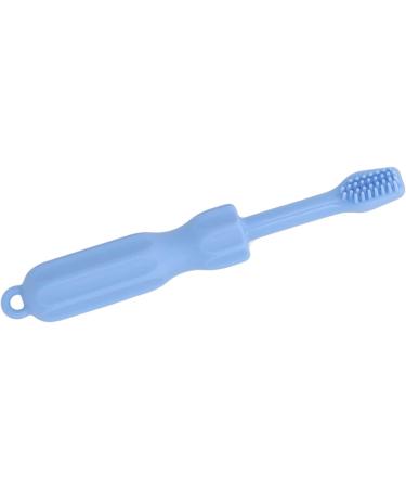 Buy Baby Silicone Molar Toothbrush - Safe Easy to Clean & Attractive for Babies (Blue) - Buy Online on GoSupps.com