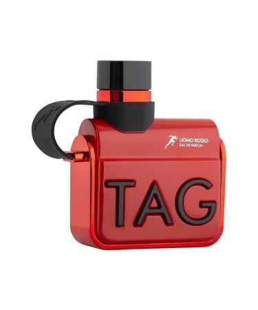 Tag Him Uomo Rosso Perfume Unforgettable Premium Long-Lasting Fragrance Amber Woody Essence for Men 100 ML (3.4 fluid ounce) Best for Gifting purpose