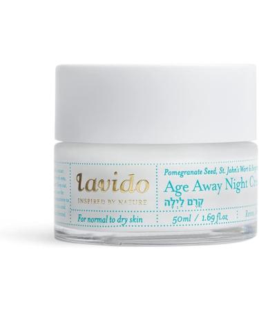 LAVIDO Age Away Night Cream Pomegranate Seed St John's Wort & Bergamot 50 ml - Buy Online on GoSupps.com