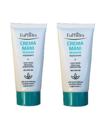 2 x EuPhidra Cream Hands moisturising regenerating 75 ml