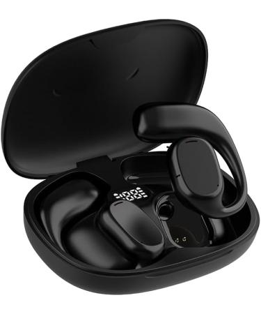 Wireless Earbuds with Ear Hook HiFi Stereo Sound Noise Reduction Long Battery Life Free Calls - Black - Buy Online on GoSupps.com