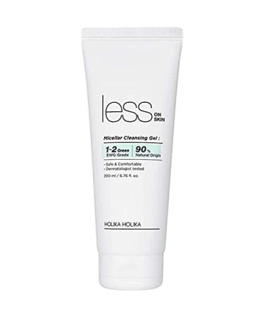 Holika Holika Less On Skin Micellar Cleansing Gel 6.76 Ounce