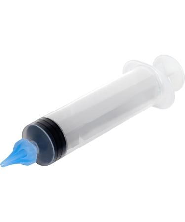 Ezy Dose Ear Wax Cleaner for Humans - Includes 10 Saline Packs - Antibacterial Syringe with Tri-Stream Tip - Buy Online on GoSupps.com