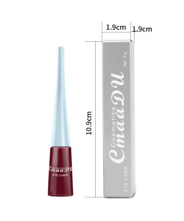 FAEYLI Waterproof Matte Liquid Eyeliner Pen - High Pigment Colors for Long-Lasting Eye Makeup - Buy Online on GoSupps.com