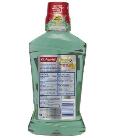 Colgate Total Advanced Pro-Shield Mouthwash Spearmint 16.9 Fl Oz - 6 Count | International Shipping Available - Buy Online on GoSupps.com