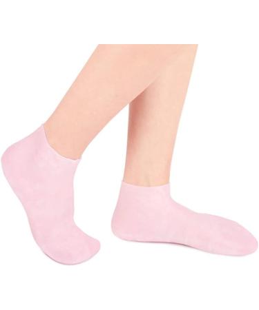 Minkissy Gel Socks - Moisturizing Spa Socks for Men & Women | 3 Pairs Heel Sleeve Stocking Filler | 16.5x8.5 cm - Buy Online on GoSupps.com