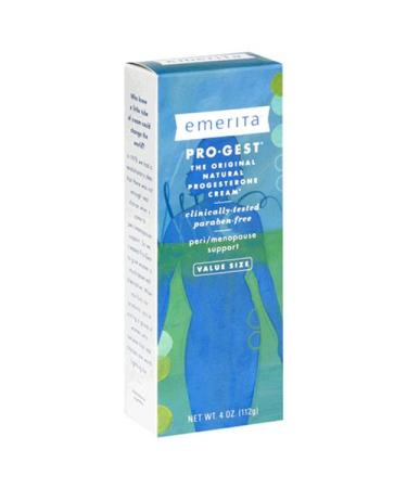 Emerita Pro-Gest Cream Paraben Free 4 oz