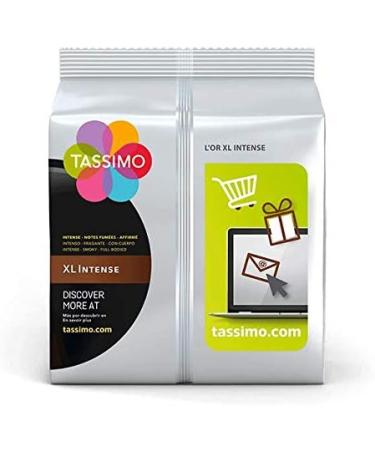 Tassimo L'Or XL Intense Ground Roasted Coffee - 16 Pods (136g) | Premium International Shipping - Buy Online on GoSupps.com