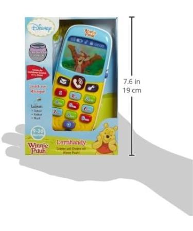 VTech Winnie Pooh Learning Cell Phone - Original Voices & Fun Educational Games for Kids 9-36 Months - International Shipping Available - Buy Online on GoSupps.com