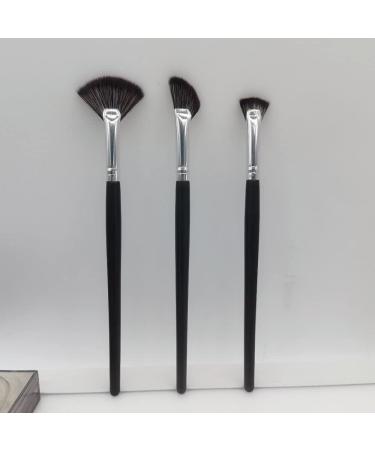 SALOCY Makeup Brush Set | Contour, Sculpting, Highlighting, Blending, and Mascara Fan Brushes | Bronzer Makeup Application - Buy Online on GoSupps.com