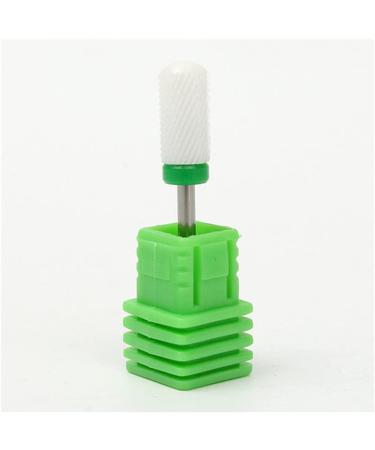 Electric Nail Grinding Head Drill Bit Ceramic Round White Nail Drill Bit - Buy Online on GoSupps.com