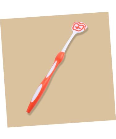 Angoily 10 PCS Silicone Tongue Cleaning Brush - Children's Multifunctional Oral Care Tools - Tongue Scrapers in Blue & Orange - 19.5x3x0.6cm - Buy Online on GoSupps.com
