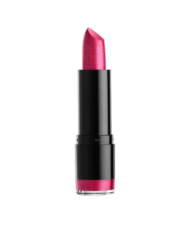 NYX PROFESSIONAL MAKEUP Extra Creamy Round Lipstick - Shiva (Blue-Toned Fuchsia) Shiva 0.14 Ounce (Pack of 1)