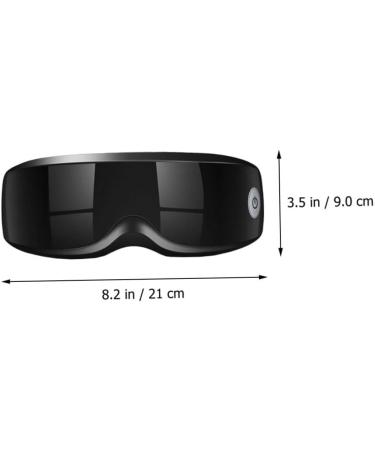 minkissy Masseurs Oculaires Pression D'Air Shiatsu Soins Des Yeux Massage Pour Soulager Les Yeux Aimant Noir - Buy Online on GoSupps.com