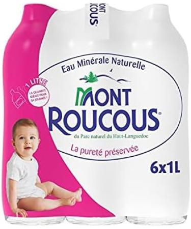 Mont Roucous Mineral Water 6 x 1 L Unit - Buy Online on GoSupps.com