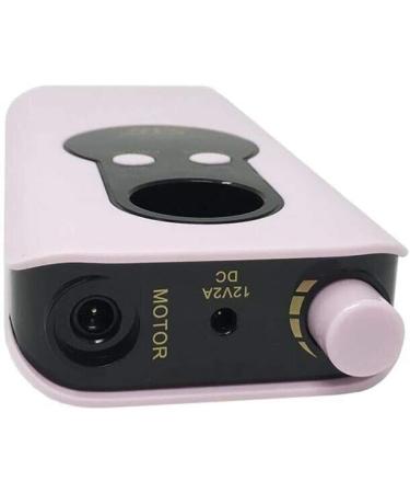 SQUADO 35000RPM Professional Mini Nail Drill Bit Electric Portable Nail Drill with LED Light and USB Charging Cable for Acrylic Nails (Pink) - Buy Online on GoSupps.com
