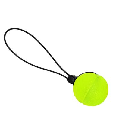 Oatipho handle ball hand trainer finger trainer hand finger trainer exercises squeezeball stress ball hand exercise balls gymnasium ball press massage training ball relaxation ball griffball 20x5cm yellow