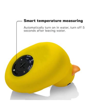 Paafjell Duckling BPA Free Digital Bath Thermometer - Fun & Safe Baby Bathing - Buy Online on GoSupps.com